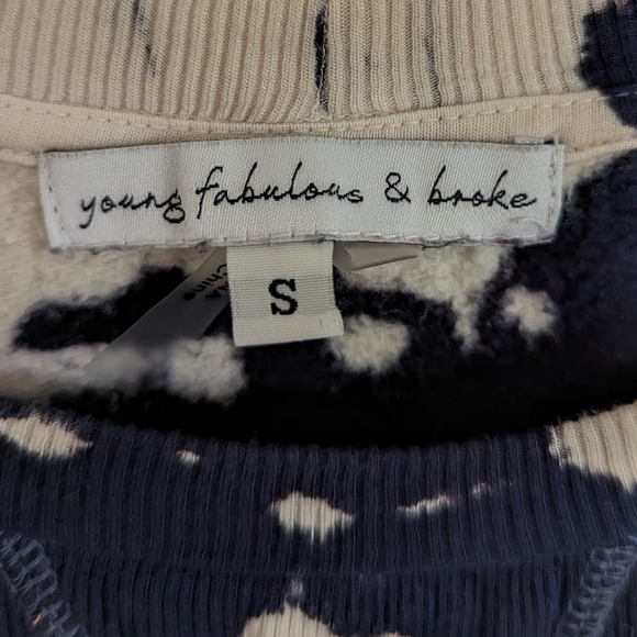 YOUNG Fabulous & Broke Tie Dye Juliette Sweatshirt - Picture 4 of 9